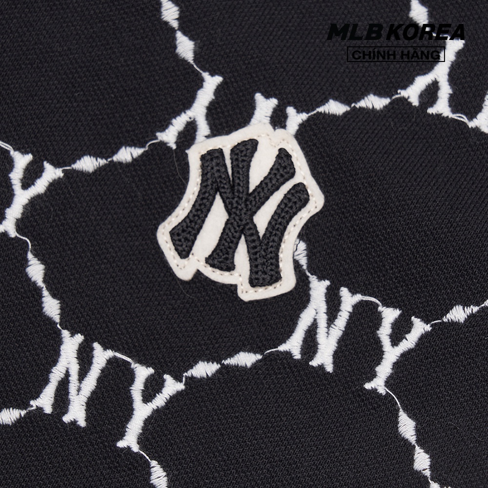 MLB - Áo thun polo nữ Monogram 3FPQM6023-50BKS