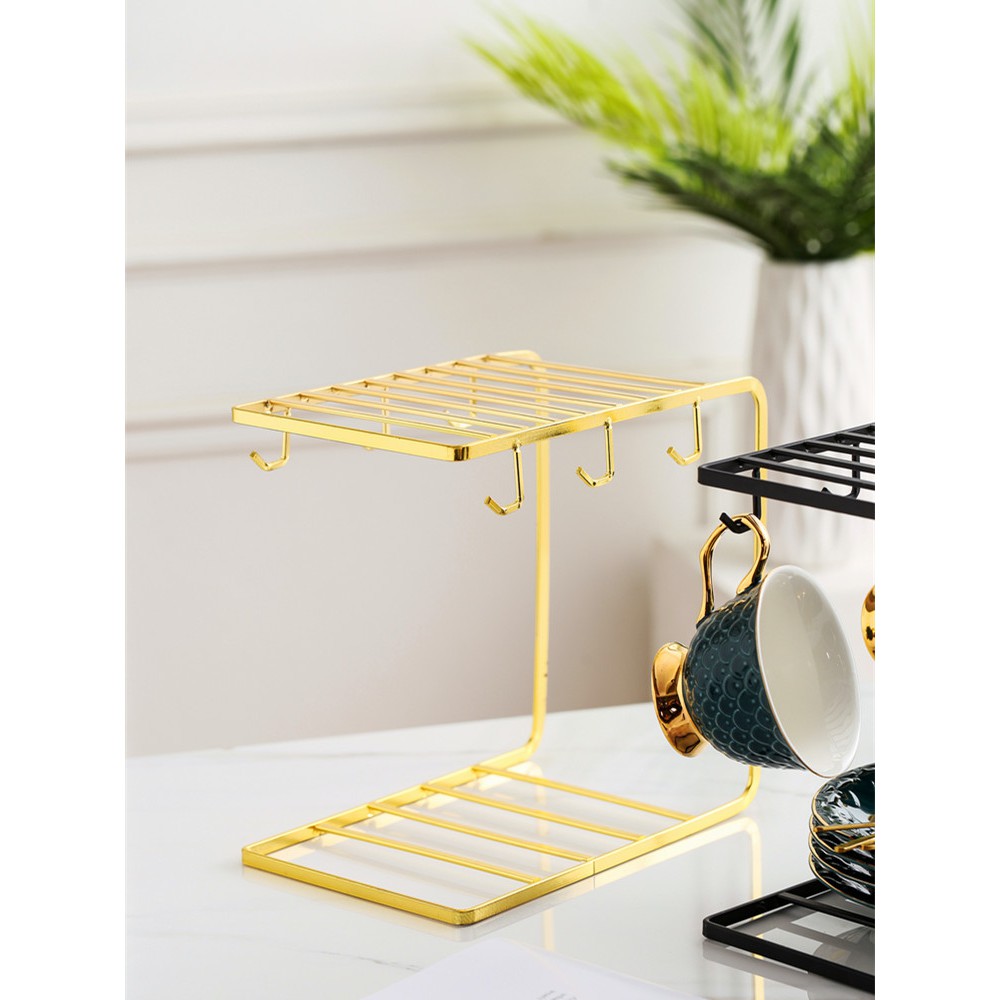 Giá tiện dụng treo ly để Dĩa giúp gọn gàng phong cách châu âu