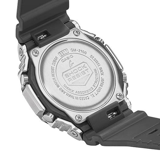 Đồng Hồ Casio Nam Dây Nhựa Chính Hãng GSHOCK GM-2100-1ADR