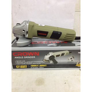 Máy mài góc máy cắt Crown CT13322 1 tấc 600W tặng đá mài 1 tấc - CT13322