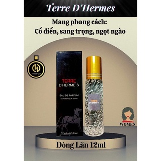 Nước hoa mini pháp hparfum terre d'hermes nữ dạng lăn 12ml