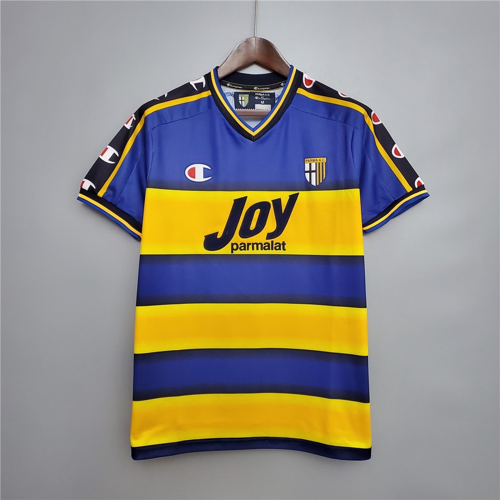 Áo Thun Bóng Đá jersey 01 02 03 98 99 93 95 Parma Phong Cách Retro
