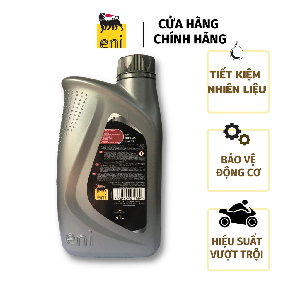 Dầu hộp số cao cấp eni Rotra LSX 75W-90 (1 Lít)