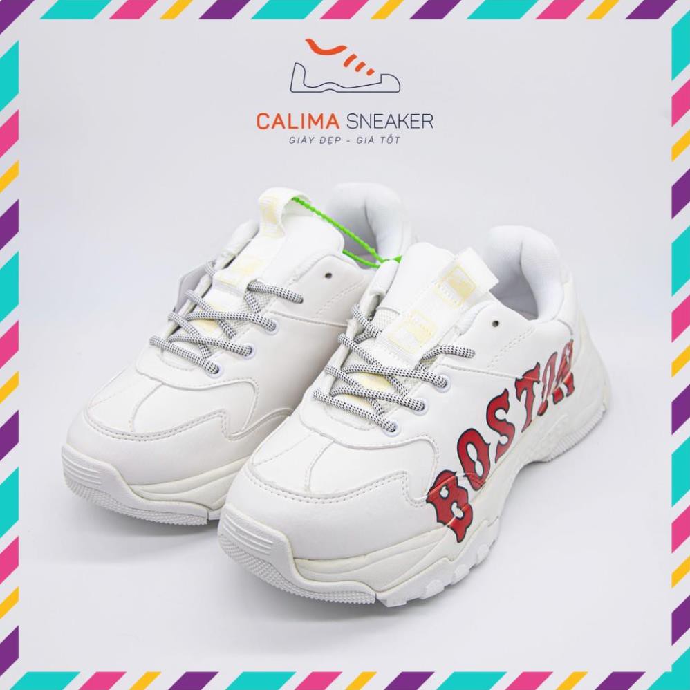 Giày sneaker, giày sneaker nam nữ, giày Boston trắng độn đế 36-43 Full Box