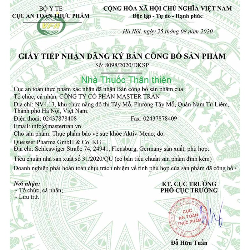 [Aktiv-Meno hộp 30 viên], viên uống cân bằng nội tiết tố nữ và cải thiện triệu chứng tiền mãn kinh.