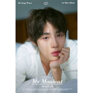 [Có sẵn] Ha Sungwoon solo album - MY MOMENT
