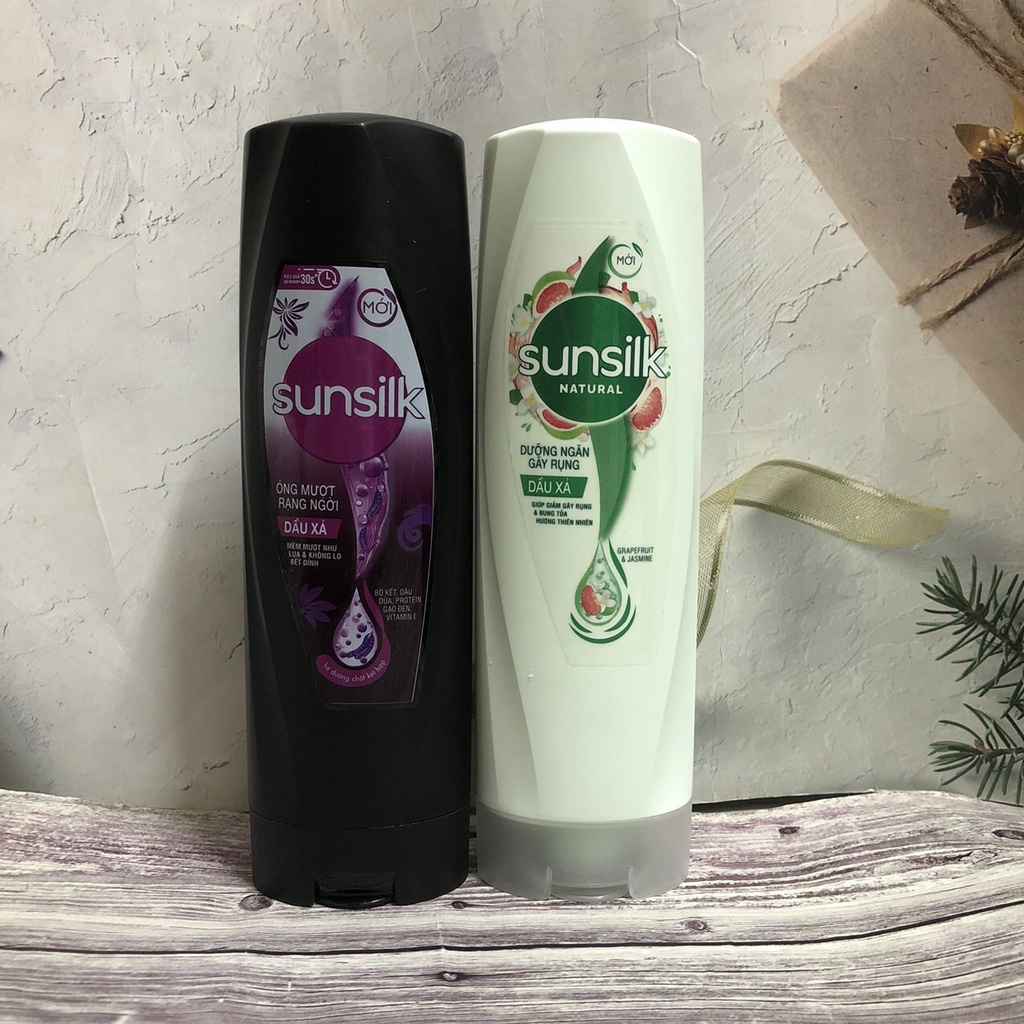 Dầu gội Sunsilk 650g kèm dầu xả sunsilk 320g