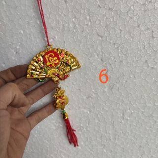 Dây trang trí đào quất tết