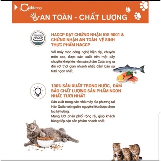 Thức ăn hạt Catsrang 1kg dành cho Mèo mọi lứa tuổi