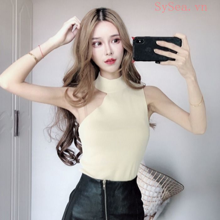 Áo Nữ Không Tay Thời Trang Quyến Rũ