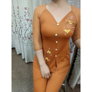 Đồ Bộ Bà Ba Kim Tuyến