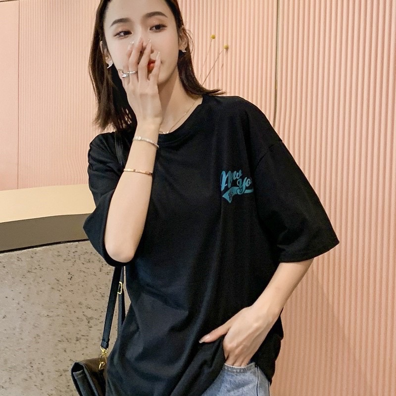 Áo thun phông nam nữ PINK tay lỡ form rộng EST 1968 Unisex