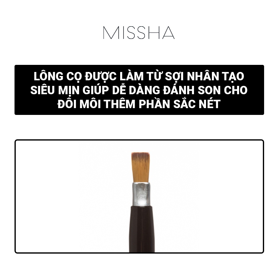 [Mã COSMIS -8% ĐH250k]Cọ Đánh Son Môi Missha Artis Tool Lip Brush