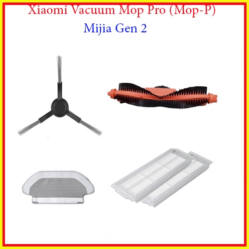 Phụ kiện cho robot hút bụi lau nhà Xiaomi Vacuum Mop Pro  Mijia Gen 2