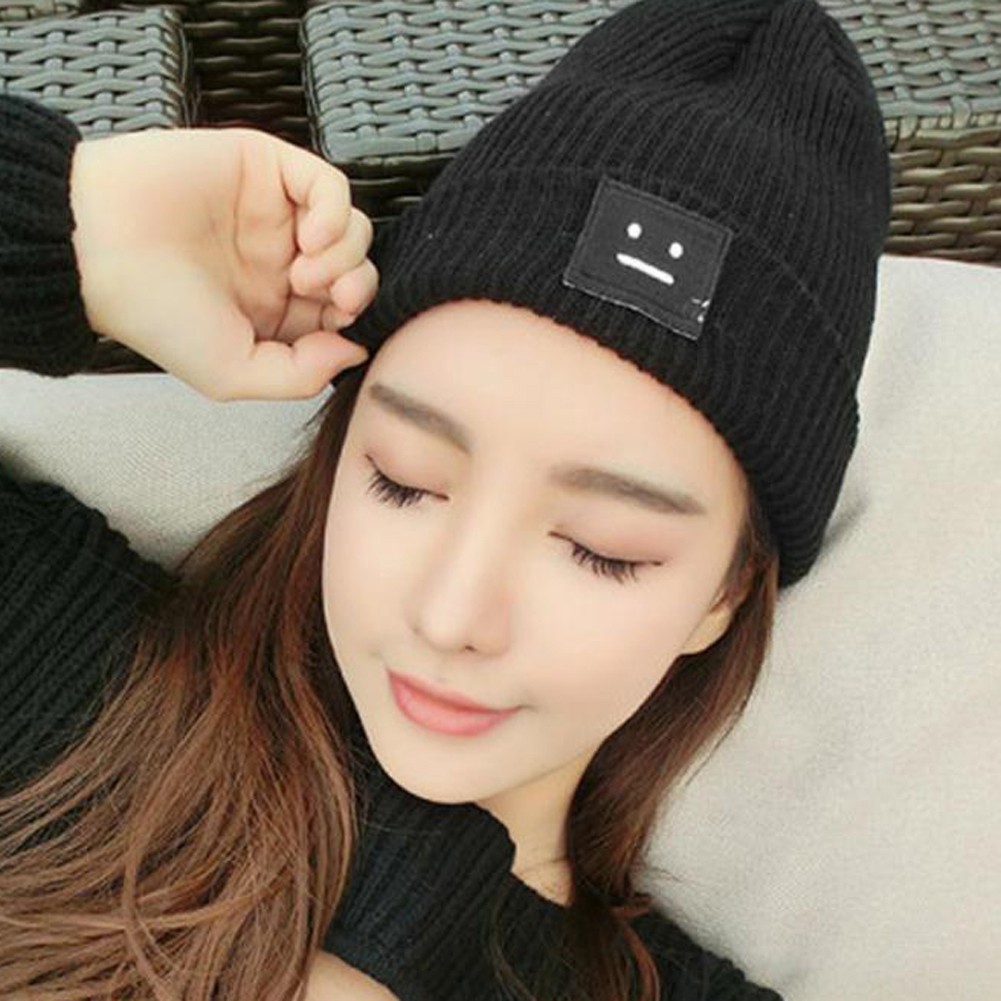 Nón len giữ ấm thiết kế đơn giản cho nam và nữ