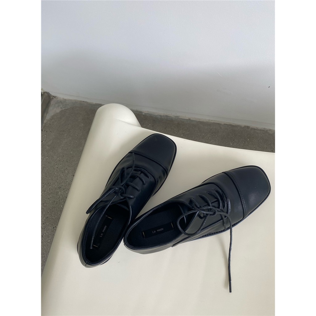 Giày Oxford cổ điển Hàn Quốc màu trắng, màu nâu, đen thời trang | BigBuy360 - bigbuy360.vn