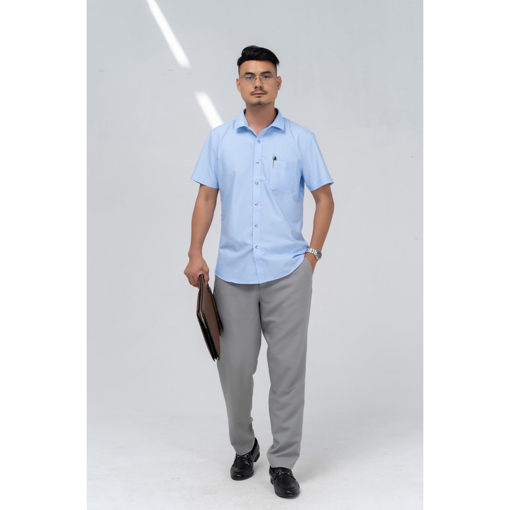 Áo sơ mi Nam YODY chất liệu lụa nến chống nhăn có túi cao cấp - SNM4005 | BigBuy360 - bigbuy360.vn