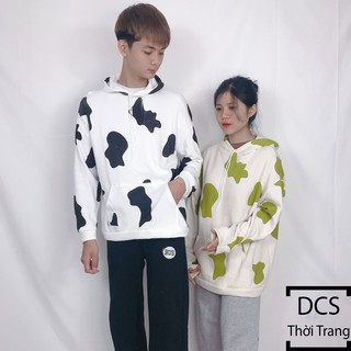 Áo Hoddie Bò Sữa