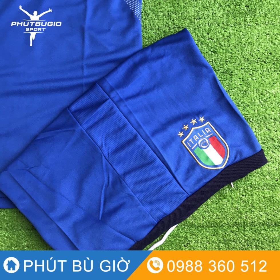 [CAO CẤP] Áo Bóng Đá Thể Thao Đá Banh Đội Tuyển Ý ITALIA 2018 Chất Polyester, Hàng Thailand Thi Đấu Phút Bù Giờ Sport  ྇