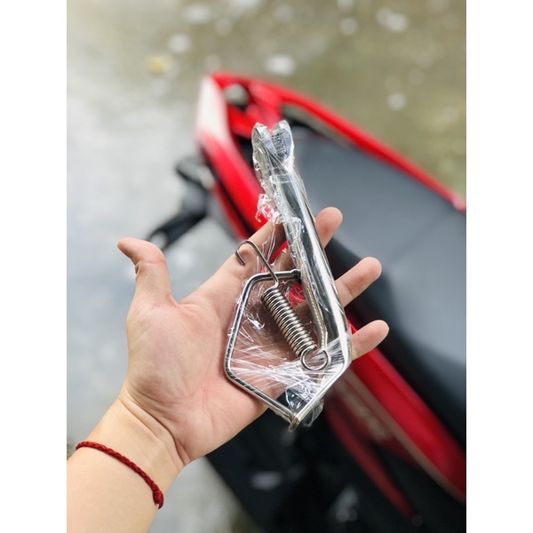 Chân chống nghiên Inox tay ga