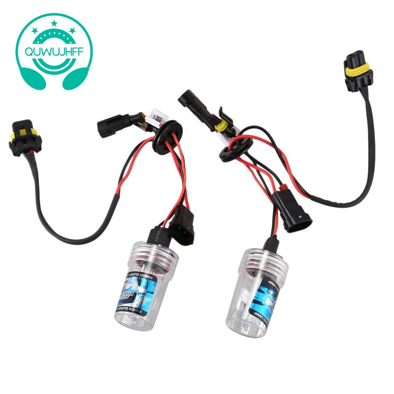 2 Đèn Pha Xenon Hid 55w H11 (6000K) Cho Xe Hơi