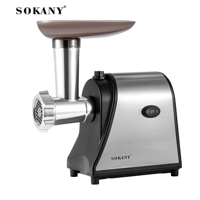 Máy đùn thịt, Máy xay thịt cá Chính hãng SOKANY 1500w