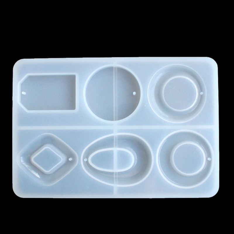 1 Bộ Khuôn Silicone Làm Mặt Trang Sức Thủ Công DIY