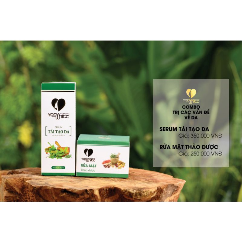 [CHÍNH HÃNG] Combo Mụn Nám Tàn Nhang Serum thảo dược tái tạo da Yody White Phương Anh | BigBuy360 - bigbuy360.vn
