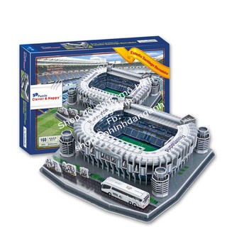 Mô hình sân vận động Santiago Bernabeu