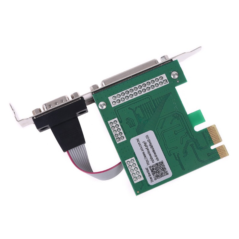 Card Chuyển Đổi Pci-E Express Ax99100 1p1s Rs232 Serial Probe Port Db25 25pin Pcie