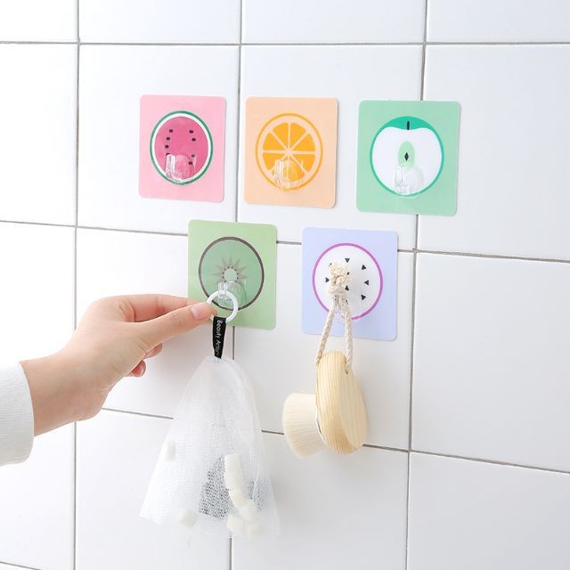 Móc dán tường in hình 3d siêu dính, độc đáo, chịu lực tốt, độ bền cao 88126