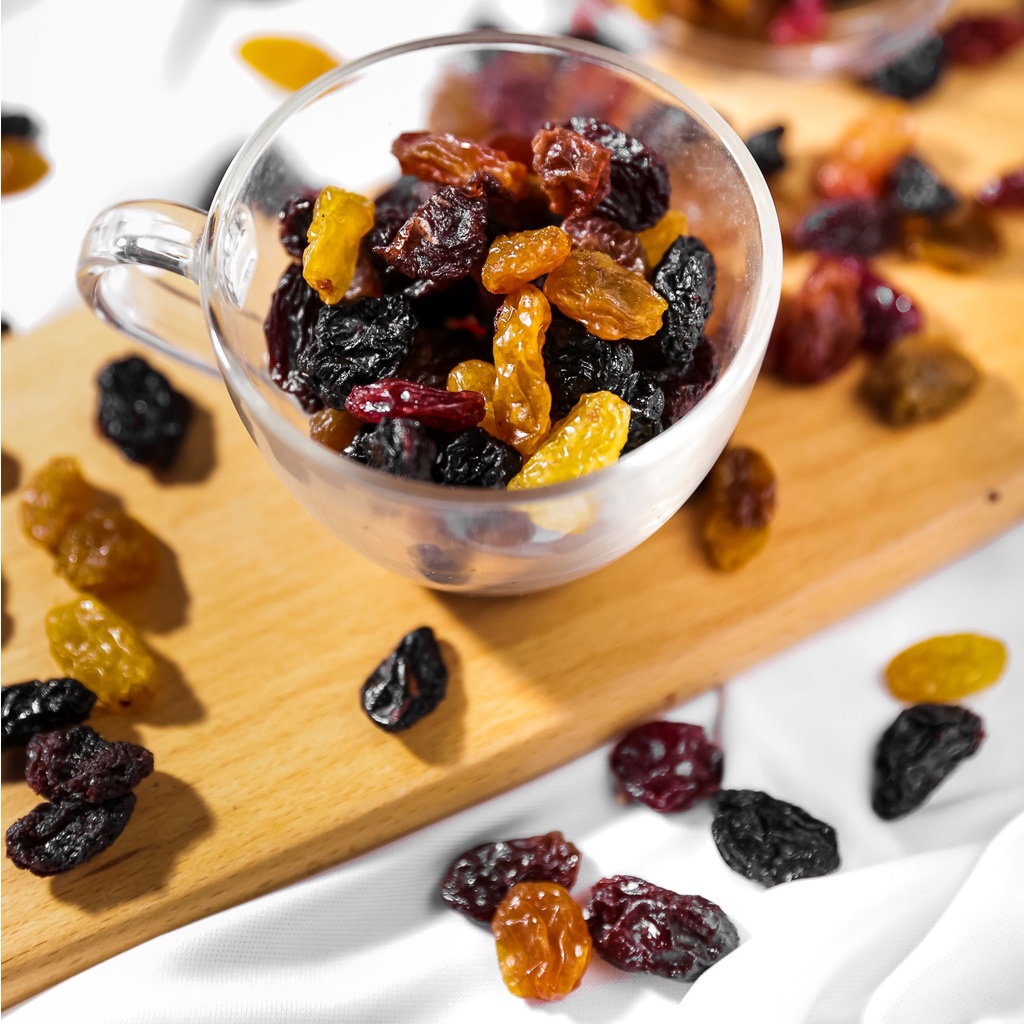 [Date 02/2023] Nho khô Raisins không hạt mix vị hỗn hợp 425g nhập khẩu Mỹ chính hãng