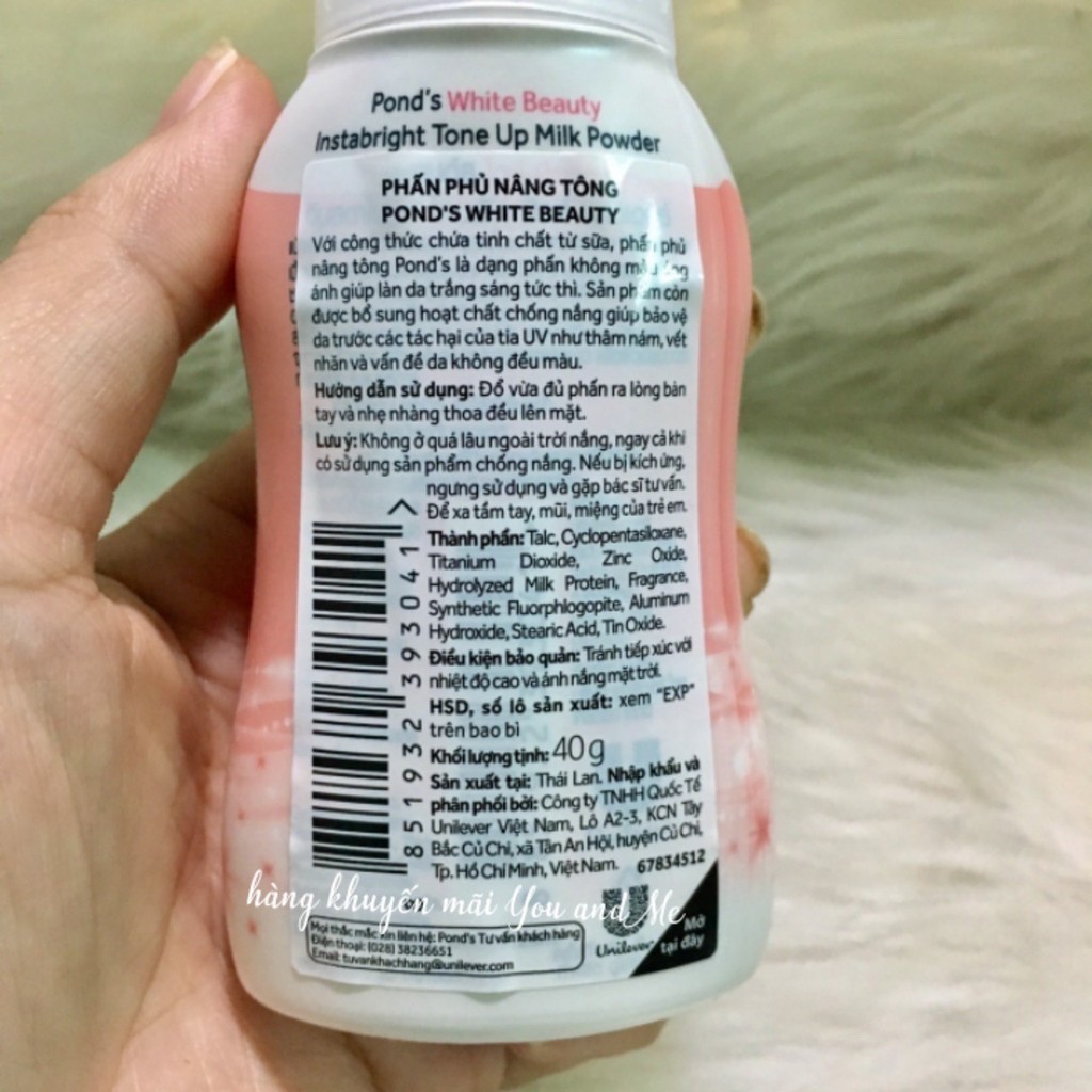 [SALE SỐC] Phấn phủ nâng tông Pond's White Beauty 40g | BigBuy360 - bigbuy360.vn