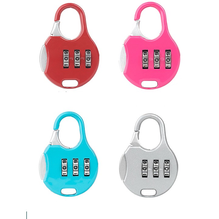 Ổ khóa hành lý, balo, va ly chống trộm – Khóa mini mật mã số F331SP2