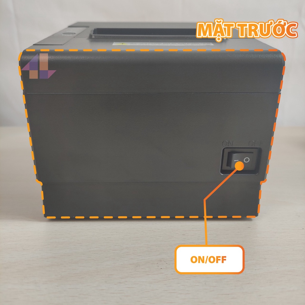 Máy in bill qua điện thoại K80 USB/LAN,in giấy in bill có keo, đơn livestream TPOS,chotdon, Sapo, KiotViet, Sổ bán hàng