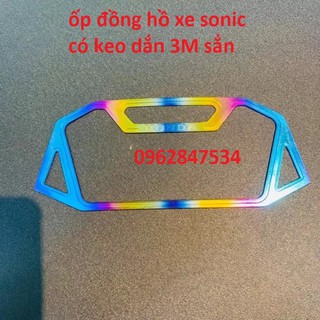 ốp titan đồng hồ xe sonic