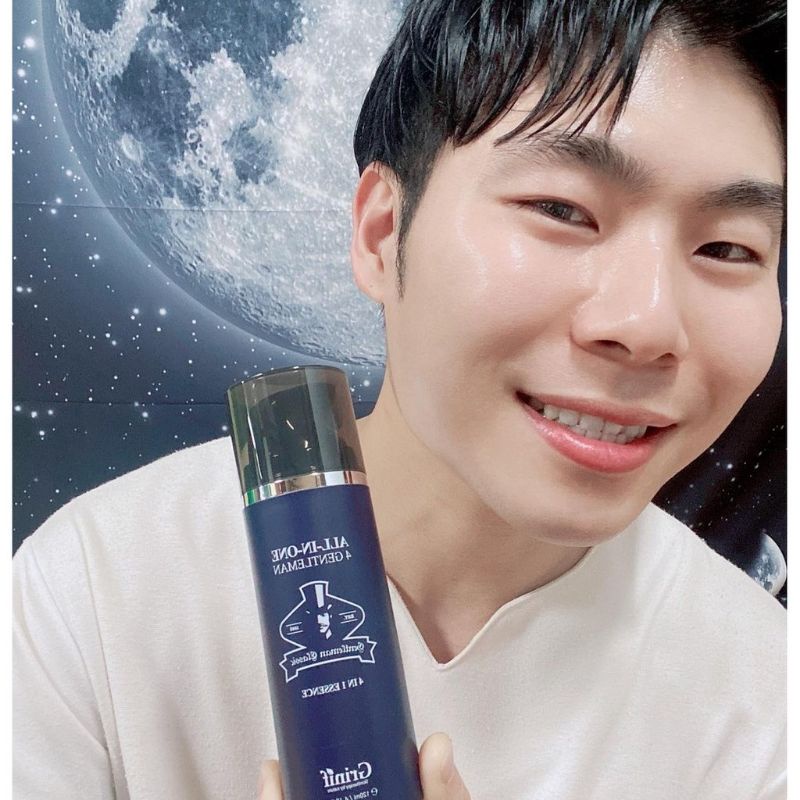 [CHÍNH HÃNG] Kem dưỡng trắng da, chống lão hóa, dưỡng ẩm da, giảm thâm nám GRINIF All In One 4 Gentleman 120ml