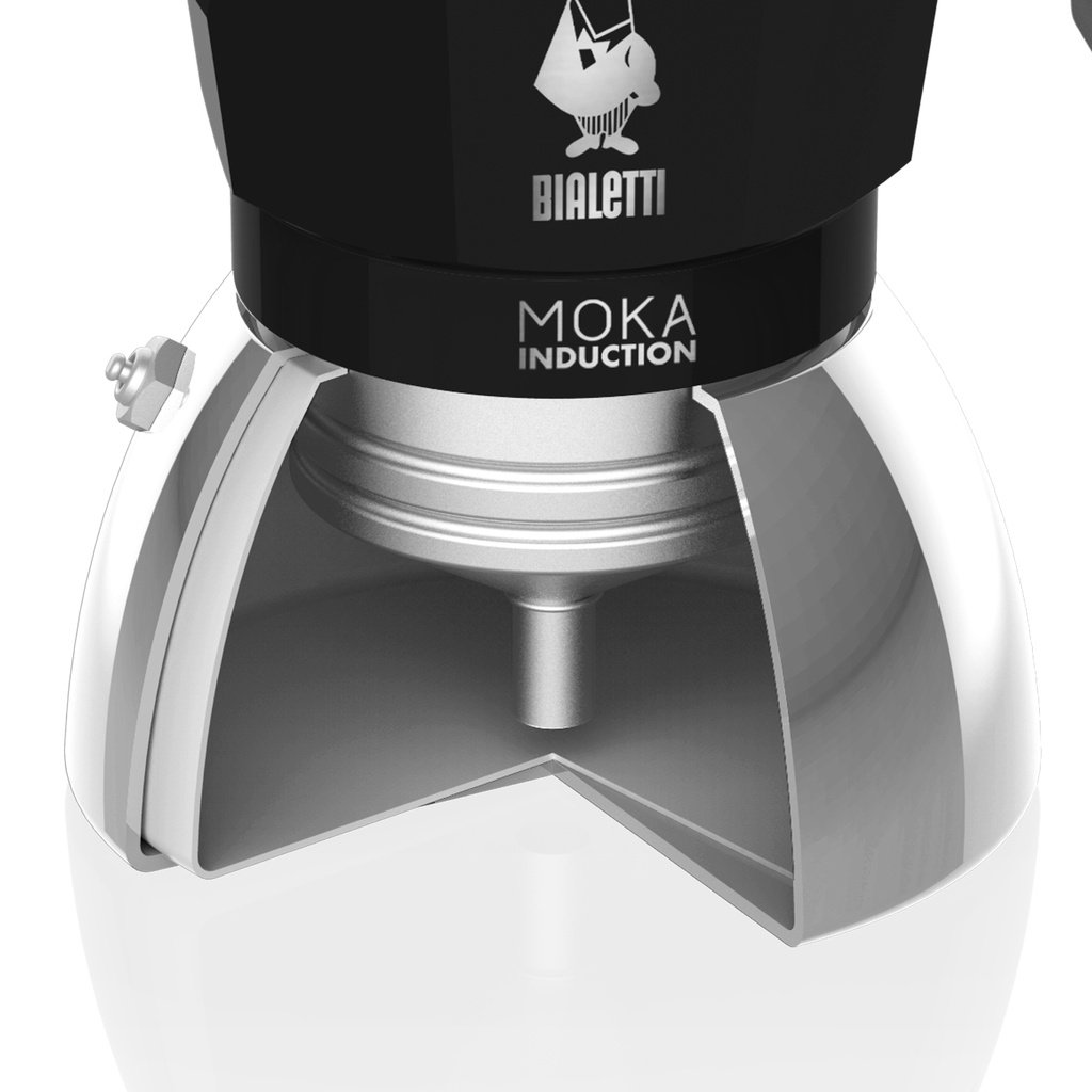 Ấm pha cà phê bếp từ Bialetti Moka Induction - 4 cups (170ml)