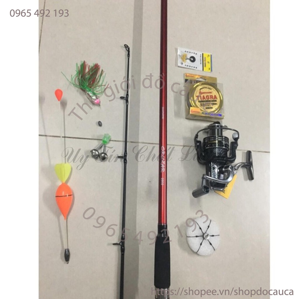 Combo cần câu shimano cruza 2m7 và máy câu BA 6000 quá khỏe. ( rẻ vô địch )