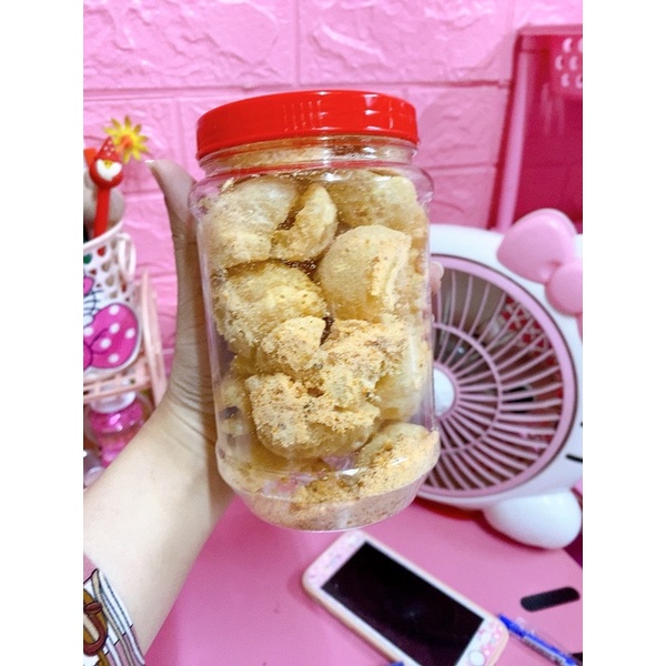 Da heo tỏi tẩm phômai chà bông HỦ NHỎ 100g