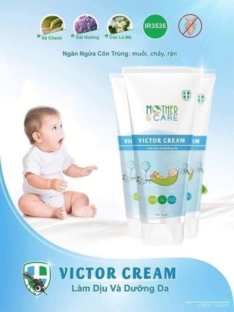 kem chống muỗi, côn trùng đốt mother and care ( biocosmetic)