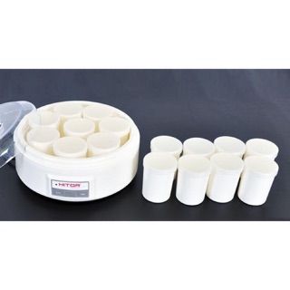 [SALE 10%] Máy làm sữa chua Hitops 8 cốc đa năng ủ tự động (tặng kèm 8 cốc)