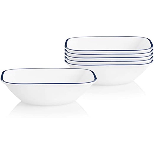 Tô Vuông Thủy Tinh Mỹ ColorLine Corelle 2323-650ml