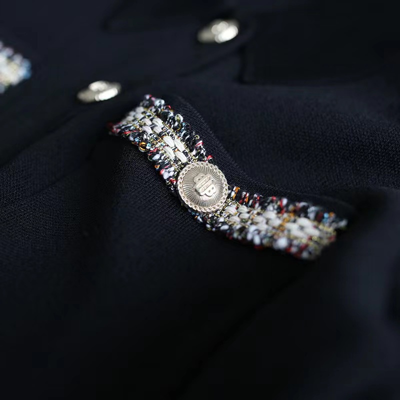 7SVT Maje 2022 summer new short-sleeved polo collar elegant short-sleeved knitted niche top for women