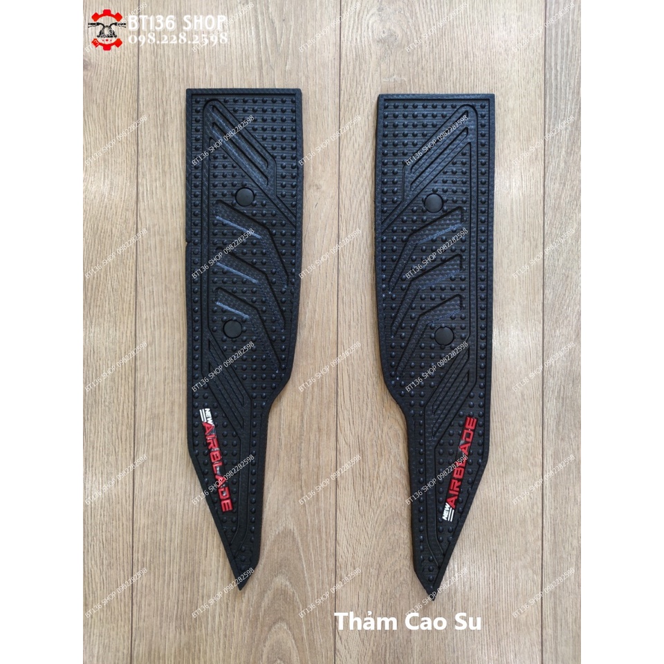Thảm Để Chân Air Blade 2023 - Thảm Lót Sàn AB23 - Cao Su / Inox / Nhựa Xi / Carbon