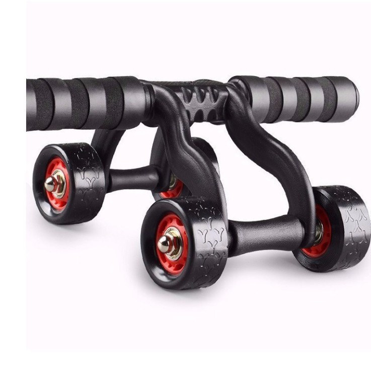 Con Lăn Tập Cơ Bụng 4  Bánh Đa Năng Tại Nhà Nam/Nữ - Tập Bụng Siêu Tiện Lợi Tại Nhà