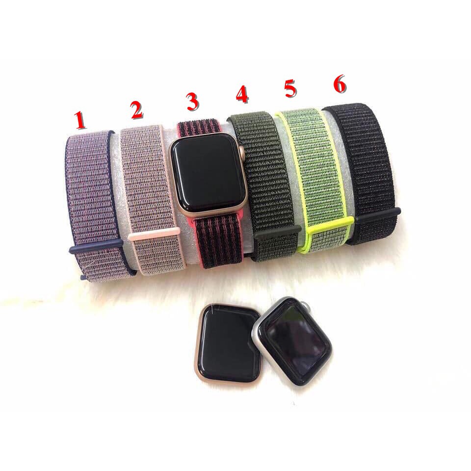 Dây đeo vải Sport loop cho Apple watch đủ size 38 /40 /42 /44