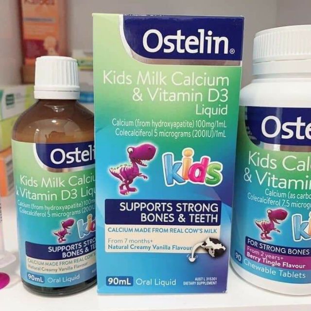 Canxi sữa OSTELIN