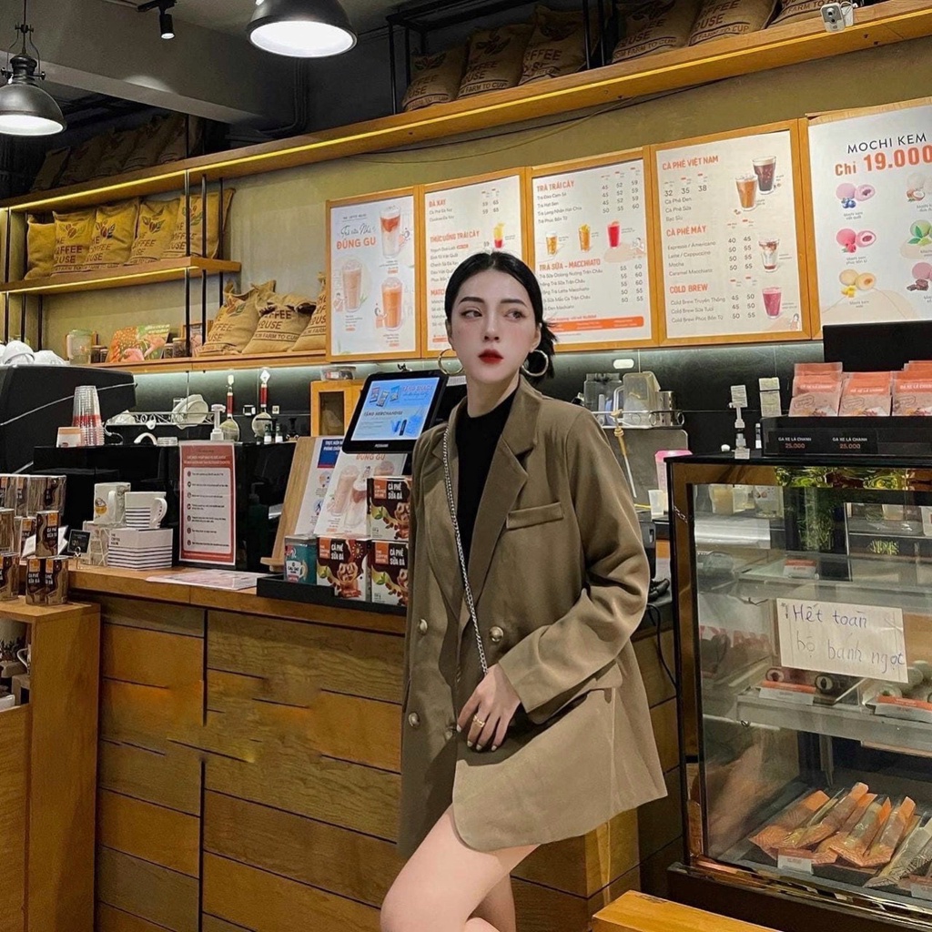 Áo vest kèm đai túi xích mã 8016 | BigBuy360 - bigbuy360.vn