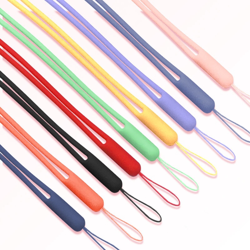 Dây đeo điện thoại xỏ cổ tay bằng silicon bền tiện dụng
